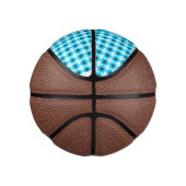 Cute Blue Baby Boy Bee Custom Basketbal (Rechts)