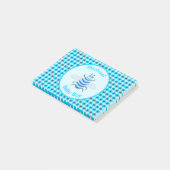 Cute Blue Baby Boy Bee Custom Post-it® Notes (Schuin)