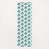 Cute Blue Baby Boy Penguin Yoga Mat (Voorkant)