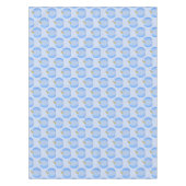 Cute Blue Baby Boy Pumpkin Pattered Baby shower Tafelkleed (Voorkant)