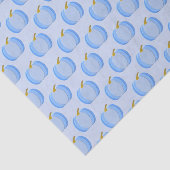 Cute Blue Baby Boy Pumpkin Patterned Tissuepapier (Detail)