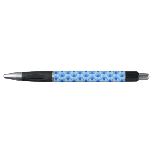 Cute Blue Baby Boy Thanksgiving Turkey Patterted Pen (Voorkant)