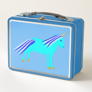 Cute Blue Baby Boy Unicorn New Brother