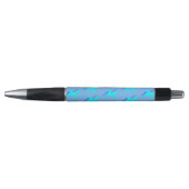 Cute Blue Baby Boy Unicorn Patterned Pen (Voorkant)