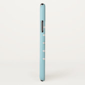 Cute Blue Baby Boy's Feet Illustration Case-Mate iPhone Case (Achterkant / rechts)