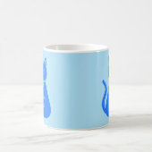 Cute Blue Baby Cat Custom Vader to be Koffiemok (Center)