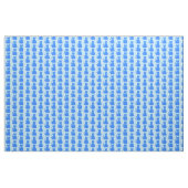 Cute Blue Baby Cat Pattered Stof (Yard (91,4 cm))
