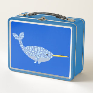 Cute Blue Baby Narwhal