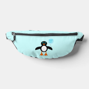 Cute Blue Baby Penguin Heuptasje