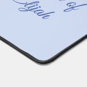 Cute Blue Baby Pumpkin - Aangepast Bureaumat (Hoek)