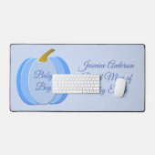 Cute Blue Baby Pumpkin - Aangepast Bureaumat (Keyboard & Muis)