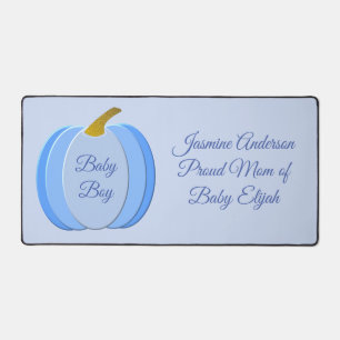 Cute Blue Baby Pumpkin - Aangepast Bureaumat