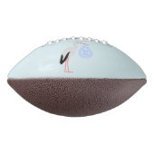 Cute Blue Baby Stork American Football (Gedraaid 270)