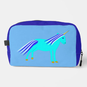 Cute Blue Baby Unicorn Toilettasje