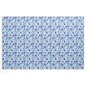 Cute Blue Balloon Pattern Kinder Stof (Yard (91,4 cm))