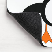 Cute Blue Bbay Boy Penguin Mousepad Muismat (Hoek)