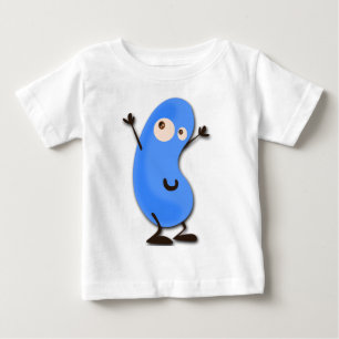 Cute Blue Bean Monster