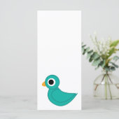 Cute blue bird (Staand voorkant)