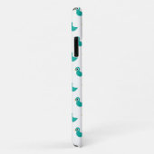 Cute blue bird Case-Mate iPhone case (Achterkant/rechts)