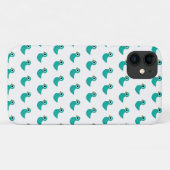 Cute blue bird Case-Mate iPhone case (Achterkant (horizontaal))