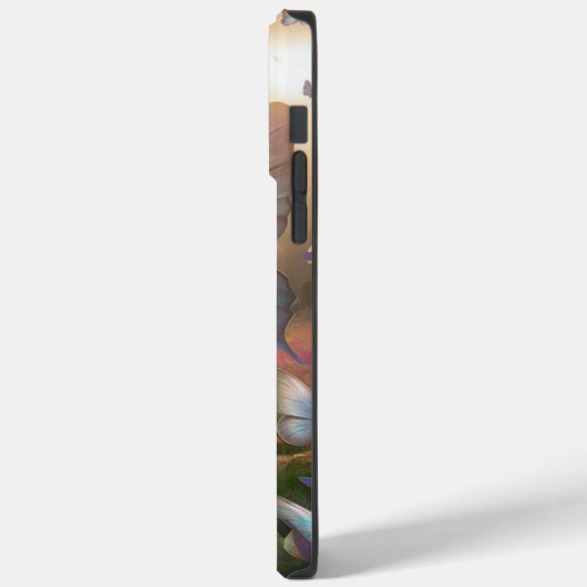 Cute Blue Butterfly Case-Mate iPhone Case (Achterkant / Links)