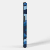 Cute Blue Camouflage Case-Mate iPhone Case (Achterkant / Rechts)