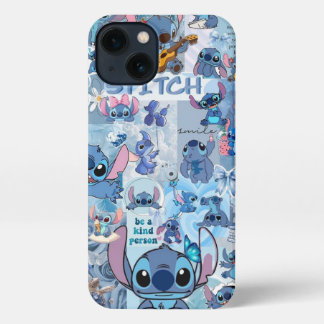 Cute Blue Cartoon Alien Phone Case 💙✨ iPhone 13 Hoesje