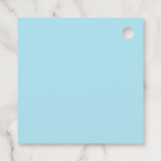 Cute Blue Crab Zee Animals Boy Happy Birthday Bedankjes Labels (Achterkant)