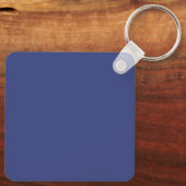 Cute Blue Dolphin Lovers Funny Ocean Sea Animal Sleutelhanger (Achterkant)