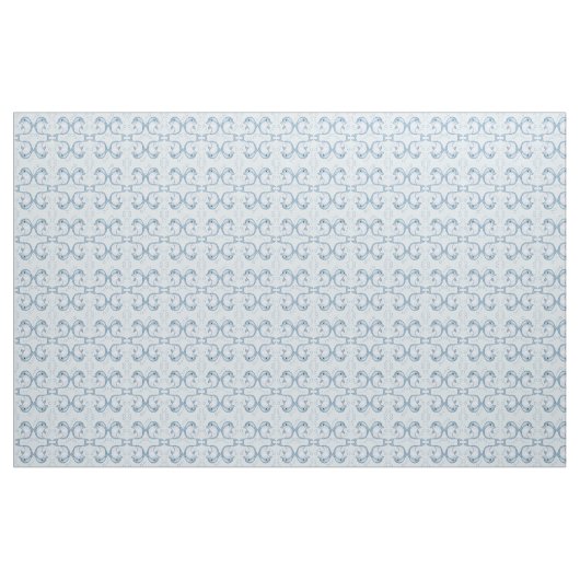 Cute Blue Dolphins Pattern Stof (Yard (91,4 cm))