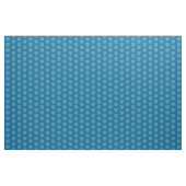 Cute Blue Doodle Heart Patroon Stof (Yard (91,4 cm))