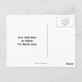 Cute Blue Dragon Photo Briefkaart (Achterkant)