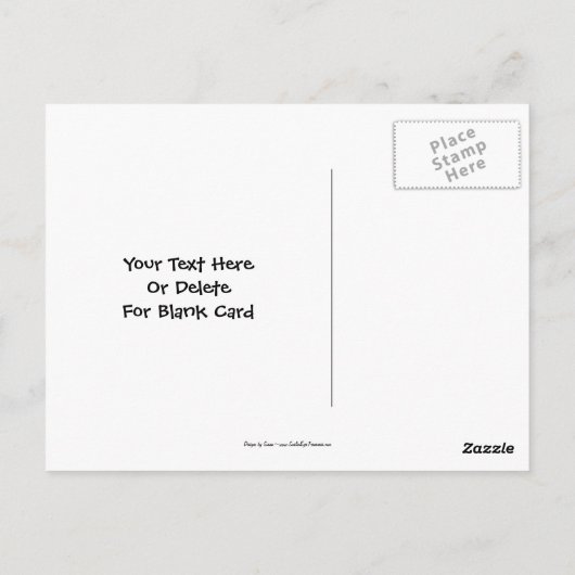 Cute Blue Dragon Photo Briefkaart (Achterkant)