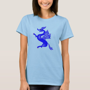 Cute Blue Dragon T-shirt