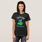 Cute Blue Elephant Autism Awareness Light Up Bl T-shirt (Voorkant volledig)