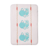 Cute Blue Elephant Kinder Baby Nursery Badmat (Voorkant Verticaal)