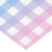Cute Blue en Pink Gingham Play Tafelkleed (Gekanteld)