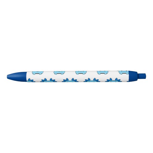 Cute Blue Flippable Axolotl Pen (Voorkant)
