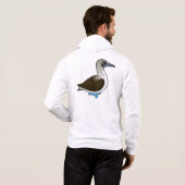 Cute Blue-footed Booby Hoodie (Achterkant volledig)