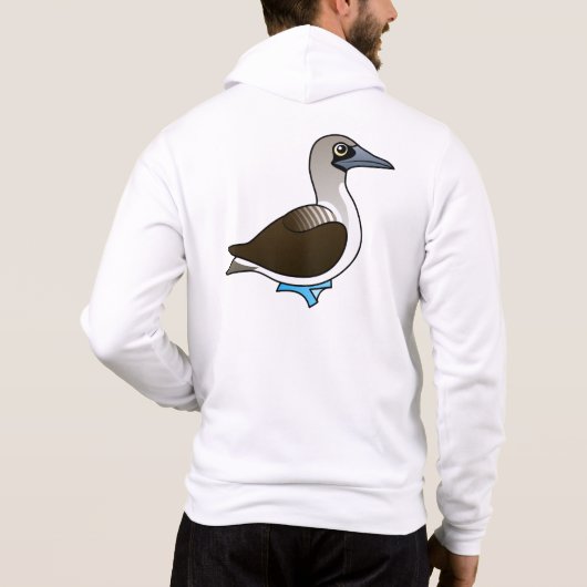 Cute Blue-footed Booby Hoodie (Achterkant)