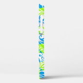 Cute blue green gemengde florale patronen Case-Mate iPhone case (Achterkant / Links)