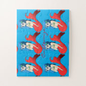 Cute Blue-haring Mermaid Thunder_Cove Legpuzzel (Verticaal)