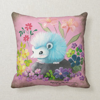 Cute Blue Hedegel Kussen