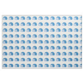 Cute Blue Hedegel Stof (Yard (91,4 cm))