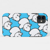 Cute Blue Hippo Case-Mate iPhone Case (Achterkant (horizontaal))