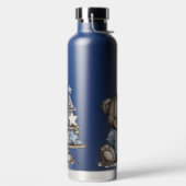 CUTE BLUE HOLIDAY WINTER TEDDY BEARS WATERFLES (Links)