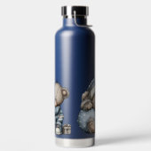 CUTE BLUE HOLIDAY WINTER TEDDY BEARS WATERFLES (Links)