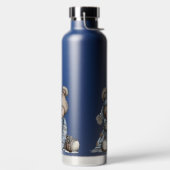 CUTE BLUE HOLIDAY WINTER TEDDY BEARS WATERFLES (Links)