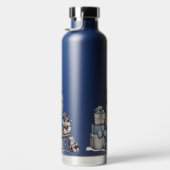 CUTE BLUE HOLIDAY WINTER TEDDY BEARS WATERFLES (Rechts)