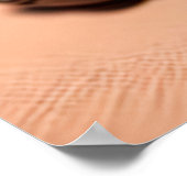 Cute blue koala plush speelgoed | AI Art. Poster (Hoek)